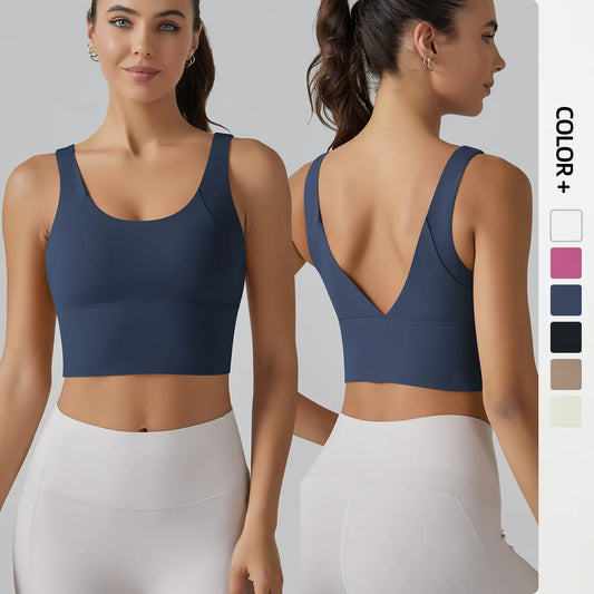 Yoga Bra Underwear Women Summer Shockproof Bra Beautiful Back Sports Running